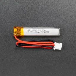 Lithium Ion Polymer Battery - 3.7V 100mAhView-image-60