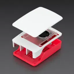Raspberry Pi 5 Official Case with Fan                Red & White                Black & GreyView-picture-17