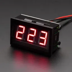 2-wire AC Voltmeter with LED Display Panel - 70V ~ 500V AC                Red                Green                BlueView-picture-12