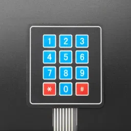 3x4 Membrane Matrix Keypad - 12 KeysView-image-7