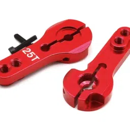 25T Standard Servo Horn Aluminium ArmRedBlueGrayView-picture-14
