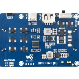 waveshare UPS Base HAT (D) for Raspberry Pi, Supports 21700 Li-Ion BatteryView-picture-12