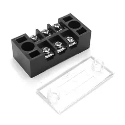 600V Barrier Screw Terminal Block Strip with Lid 15A - 10 15A - 6 15A - 3View-picture-13