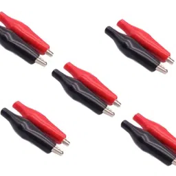 5A Red & Black Crocodile Alligator Clips - Pack of 10 45mm - Large 28mm - Small 35mm - MediumView-picture-22