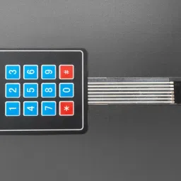 3x4 Membrane Matrix Keypad - 12 KeysView image 2