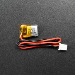 Lithium Ion Polymer Battery - 3.7V 40mAhView image 1