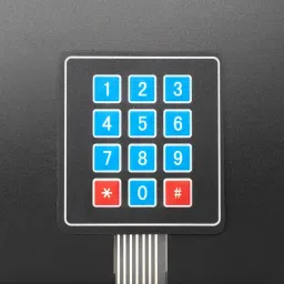 3x4 Membrane Matrix Keypad - 12 KeysView image 1
