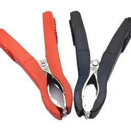 35A Red & Black Crocodile Alligator Clips - Pack of 2View image 2