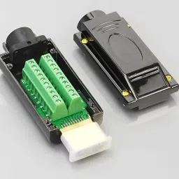 HDMI 2.0 Plug to Terminal Block with Metal BodyView image 2