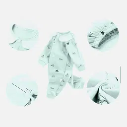 Little Surprise Box LLP Infant Green 21 Pcs Baby Apparel Gift Set-image-78