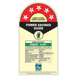 Haier Kinouchi 7 in 1 Convertible 1.6 Ton 5 Star Hexa Inverter Split AC with Supersonic Cooling (2025 Model, Copper Condenser, HSU19K-PYSC5BN-INV) image 3