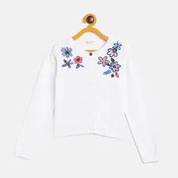 JWAAQ Girls Floral Cardigan-image-49