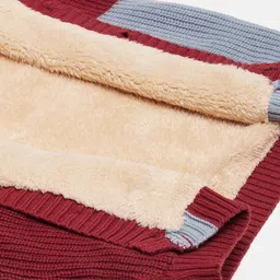 JWAAQ Boys Colourblocked Printed Cardigan image 4