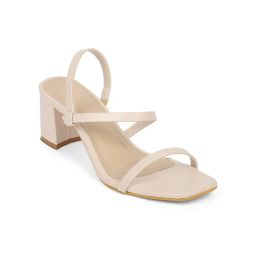 Iconics White Women Solid Sandals-picture-1