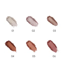 GLAM21 Silky Pigments Metallic Finish Long Lasting Shimmer Baked Highlighter 8g - Shade 01 image 5