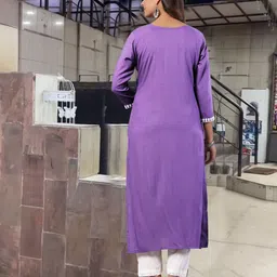 Anni Designer Ethnic Motifs Embroidered Chikankari Straight Kurta & Trouser & Dupatta image 3