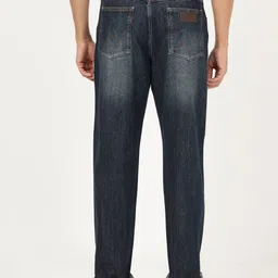 Wrangler Men Straight Fit Low Distress Heavy Fade Jeans image 4