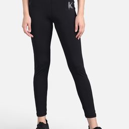 Kotty Women Black Solid Tights-picture-47