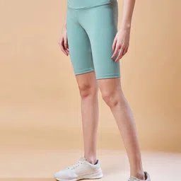 COLOR CAPITAL Women Pack Of 3 Above Knee-Length Antimicrobial Gym Tights image 4