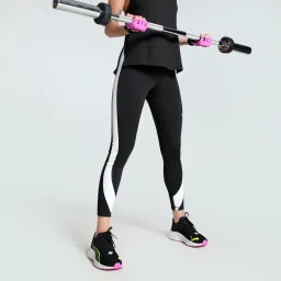 puma STRONG Women's Colour Block High-Waisted 7/8 Training Tights image 1