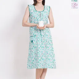 Breezly Pack Of 2 Printed Pure Cotton Nightdress-picture-26