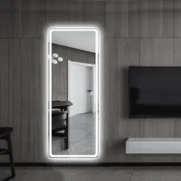 ledmirror.in Full-Length Bedroom Dressing Mirror with Lights Adjustable LED Standing Mirror image 2