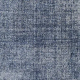ddecor Dark Blue Solid Polyester 3 ft x 5 ft Machine Made Carpet image 3