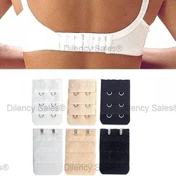 qoxolyz Women Bra Hook Extender Hook with Extra Elastic Women Bra Hook Extender Hook pack of 3 image 5