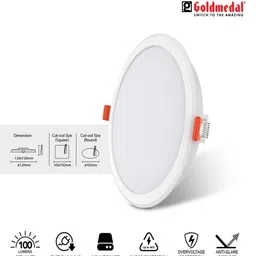 goldmedal Muticolour LED Ceiling Panel Light image 2