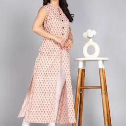 ftDiva Ethnic Motifs Printed Straight Kurta image 2