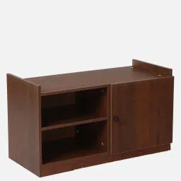 valuewud from pepperfry Takako Shoe Cabinet in Walnut Finish image 3