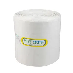 Jal Pravah HDPE lapeta tube pipe 8 inch 60 meter with Repair Kit | hdpe laminated woven lay flat tube | UV Protected Multi layered | Light weight, High Pressure bearing | 60 meter (8 inch/200mm) image 1