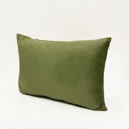 the conversion Green Solid 200 TC Velevt 2 Pillow Covers image 3