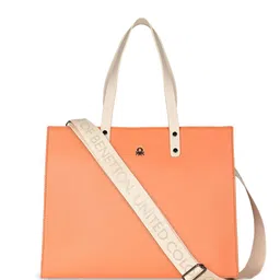 United Colors of Benetton PU Structured Shoulder Bag-picture-29