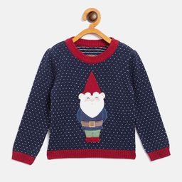 JWAAQ Unisex Kids Quirky Printed Cardigan with Applique Detail-picture-50
