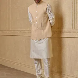 Tasva Mandarin Collar Nehru Jackets image 4