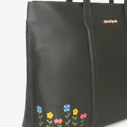 Black Spade Structured Shoulder Bag image 4