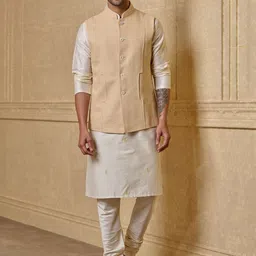 Tasva Mandarin Collar Nehru Jackets image 2