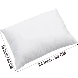 AVI 3-Pcs White Breathable Sleeping Pillows image 5