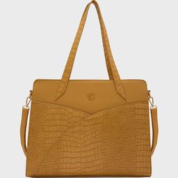 Caprese Animal Textured Structured Shoulder Bag-picture-19