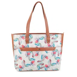 Metro Floral Printed Structured Shoulder Bag-picture-40