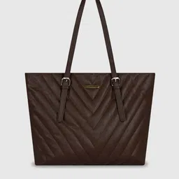 Bagsy Malone Textured Shopper Tote Bag With Quilted-picture-44