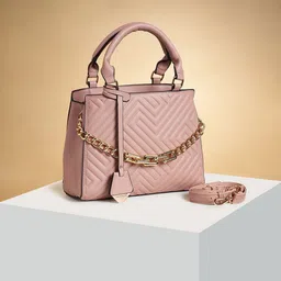 Forever Glam by Pantaloons Textured Structured Handheld Bag-picture-16