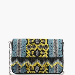 BohoGirl Printed Shopper Sling Bag with Quilted image 4