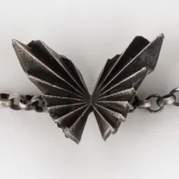 SHAYA Women Silver-Toned & Green Silver Charm Bracelet image 5