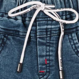 Wish Karo Boys Classic Typography Printed Regular Fit Mid-Rise Clean Look Cotton Jean image 3