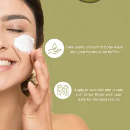 Khadi Natural Set Of 2 Sandalwood & Turmeric Body Wash - 210ml Each image 2