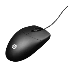 HP M050 Wired Mouse with Optical Engine (1200 DPI, 3 Keys, Black) image 5