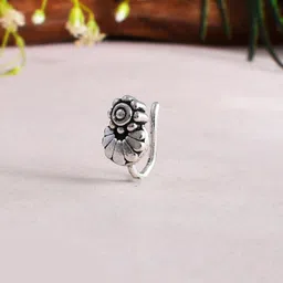 Voylla Silver-Plated Stud Nosepin-picture-17