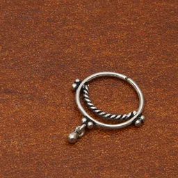 Abhooshan 92.5 Sterling Silver Ring Nosepin-picture-14